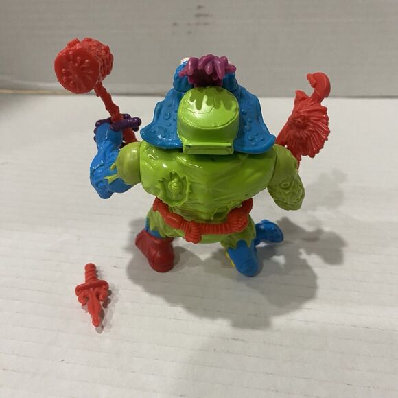 1991 Vntg Teenage Mutant Ninja Turtles WYRM action figure NEAR COMPLETE -Read - Picture 2 of 3
